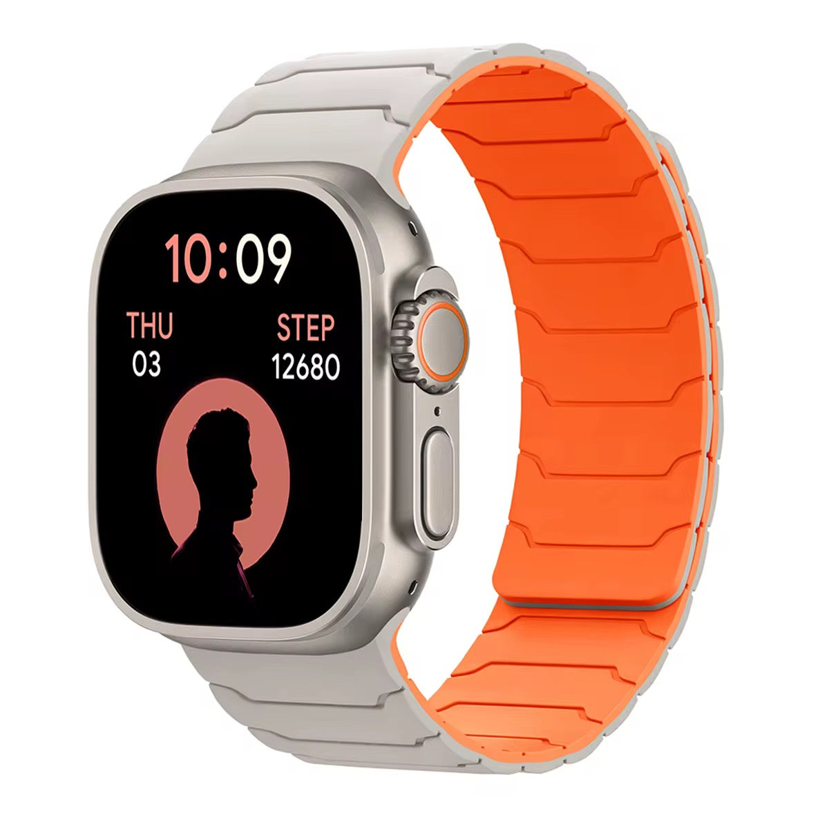 Silicone Rubber Sport Strap for Apple Watch